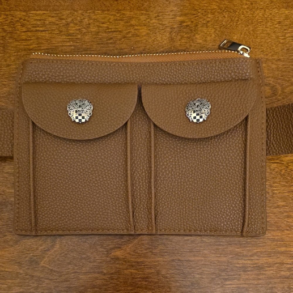 Vince Camuto Brown Leather Belt Bag